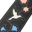 Sunbird Series Hummingbird Guitar Strap - Black