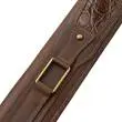 3\'\' Apex Series Leather Guitar Strap - Brown