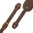 3\'\' Apex Series Leather Guitar Strap - Brown