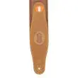 2.5\'\' Cirro Series Leather Guitar Strap - Tan/Sand