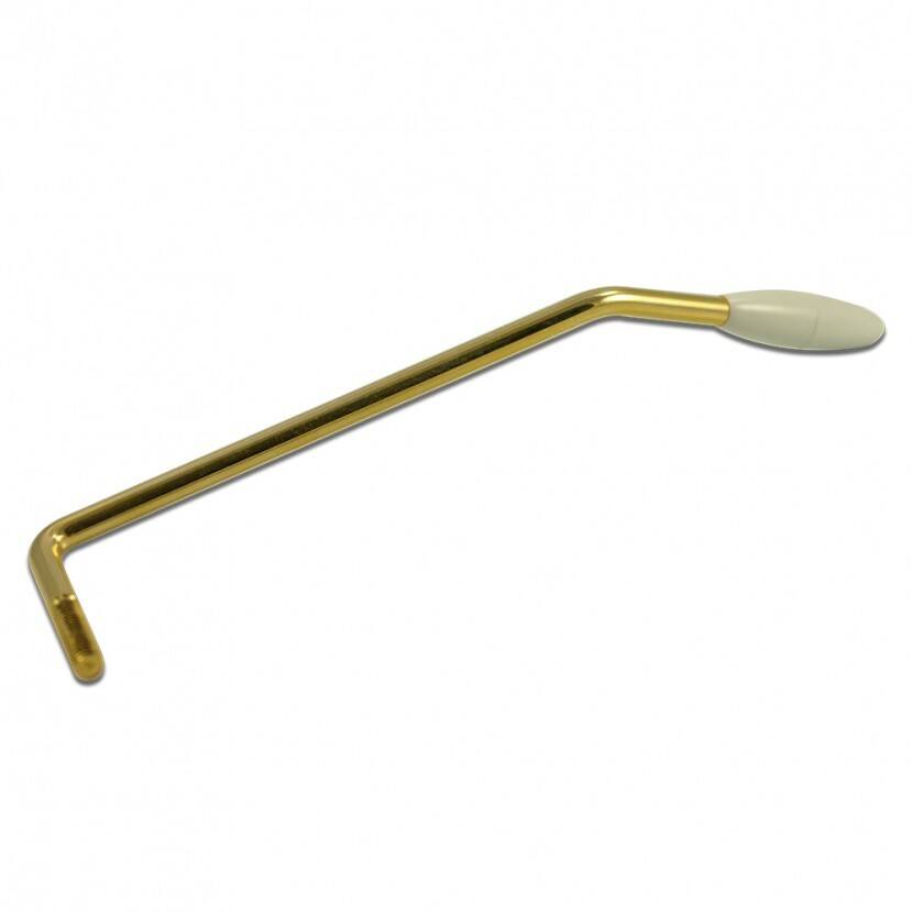 US Vintage Trem Arm - Gold/White Tip