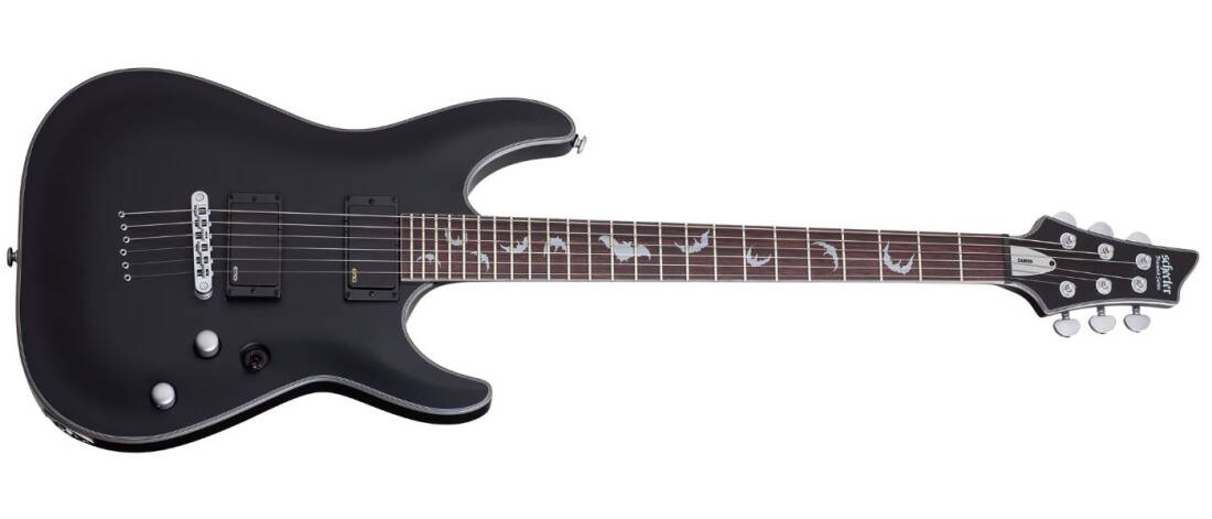 Damien Platinum-6 Electric Guitar - Satin Black