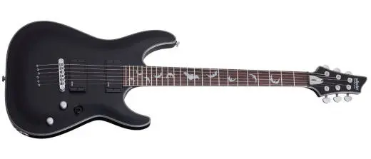 Schecter - Damien Platinum-6 Electric Guitar - Satin Black