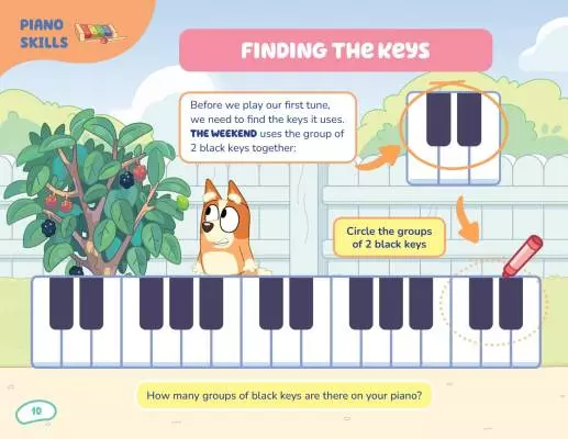 Bluey: First Ever Piano Book - Bush - Piano/Keyboard - Book