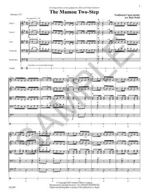 The Mamou Two-Step - Webb - String Orchestra - Gr. 3.5