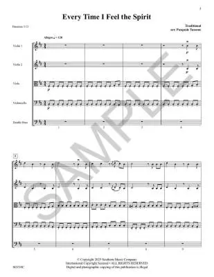 Every Time I Feel the Spirit - Tassone - String Orchestra - Gr. 2.5