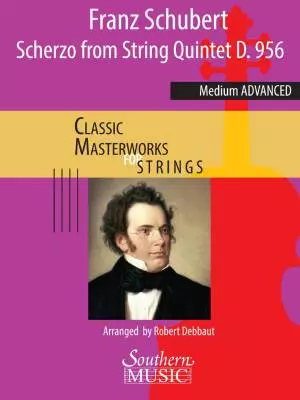 Southern Music Company - Scherzo from String Quintet D. 956 - Schubert/Debbaut - String Orchestra - Gr. 4