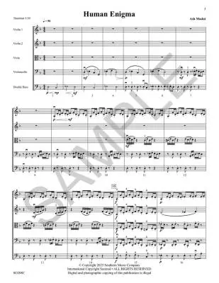 Human Enigma - Madni - String Orchestra - Gr. 3.5