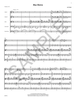 Hoedown - Madni - String Orchestra - Gr. 3.5