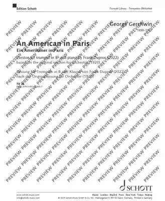 An American in Paris - Gershwin/Dupree - Trumpet/Piano - Sheet