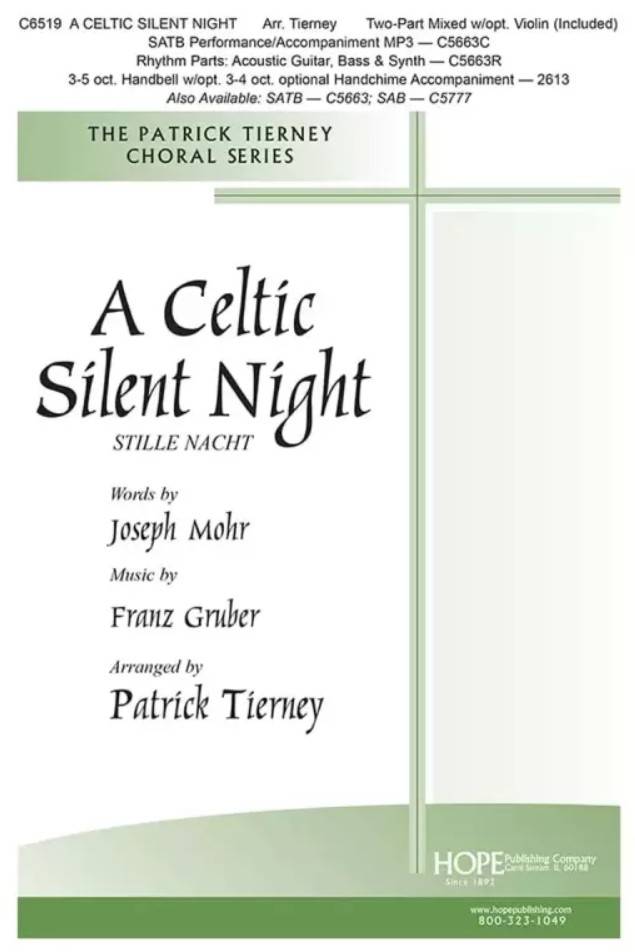 Celtic Silent Night - Gruber/Tierney - Choral Octavo - 2-Pt Mixed