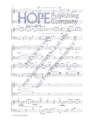 Celtic Silent Night - Gruber/Tierney - Choral Octavo - 2-Pt Mixed