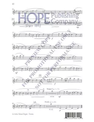 Celtic Silent Night - Gruber/Tierney - Choral Octavo - 2-Pt Mixed