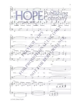 Celtic Silent Night - Gruber/Tierney - Choral Octavo - 2-Pt Mixed