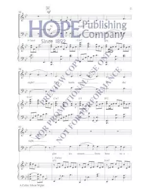 Celtic Silent Night - Gruber/Tierney - Choral Octavo - 2-Pt Mixed