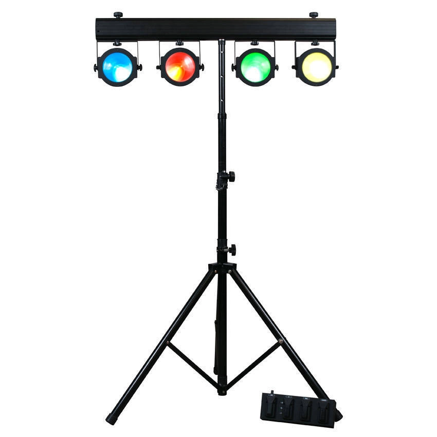 4-in-1 Par-Style Led 1x30W Tricolor Led/light