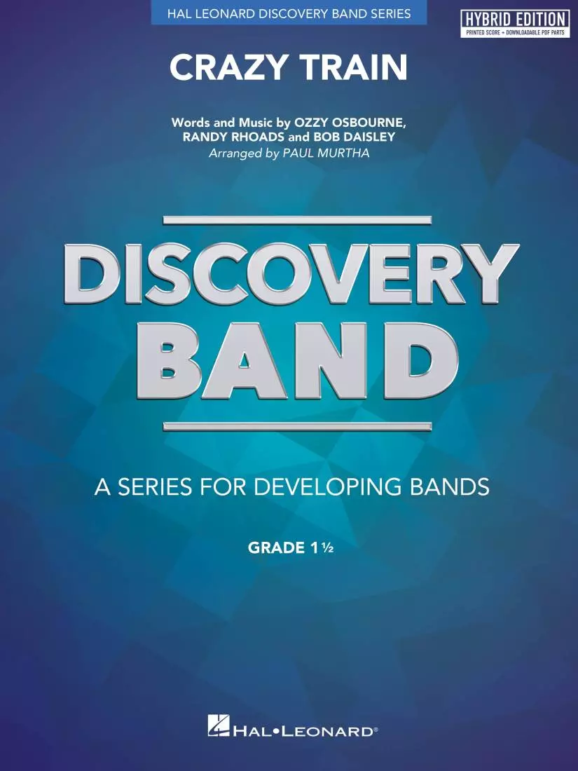 Crazy Train - Osbourne/Murtha - Concert Band - Gr. 1.5