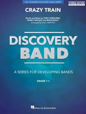 Hal Leonard - Crazy Train - Osbourne/Murtha - Concert Band - Gr. 1.5