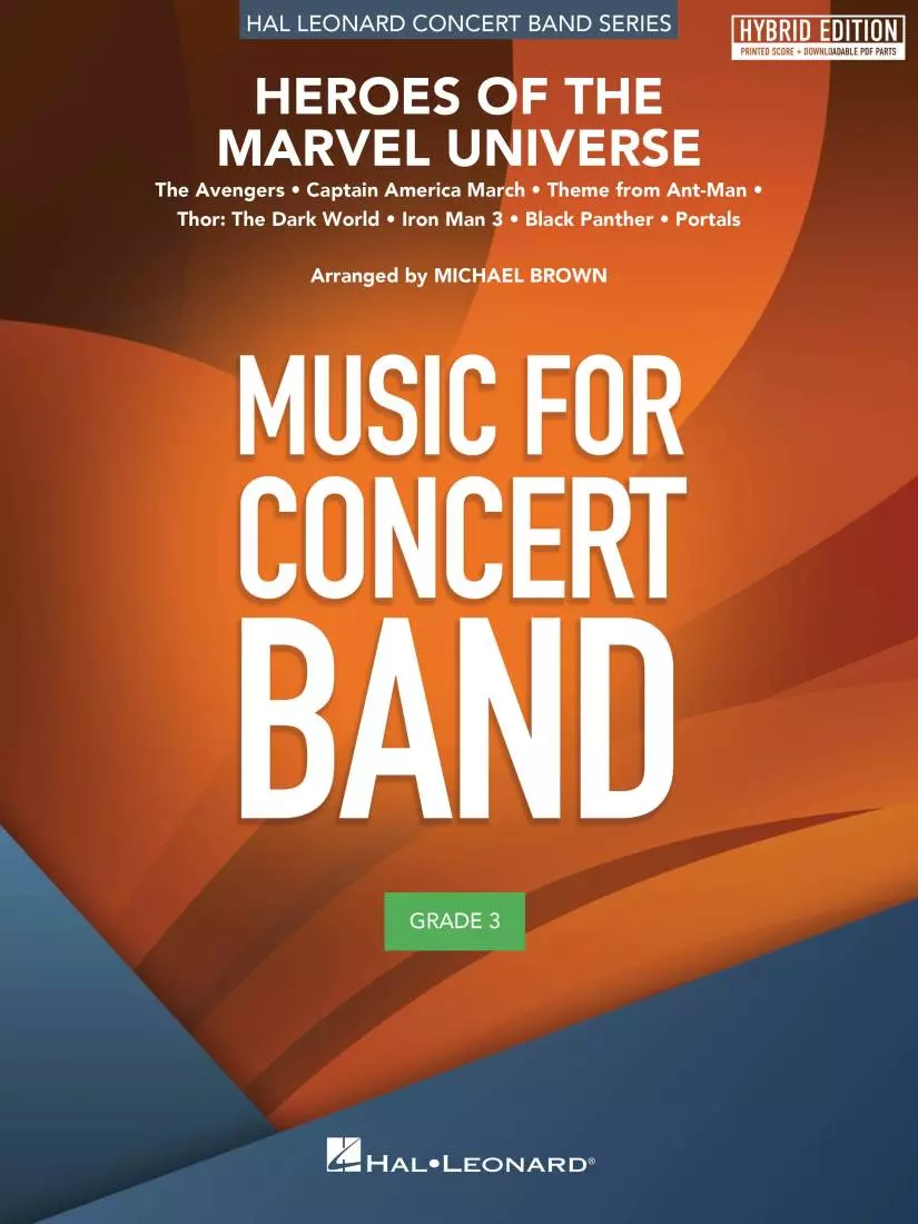 Heroes of the Marvel Universe - Brown - Concert Band - Gr. 3