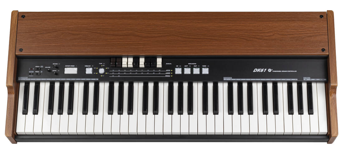 DK61 MIDI controller for Tonewheel Organ