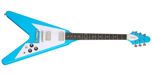 Epiphone - Flying V 70s Electric Guitar with Gigbag - Maui Blue