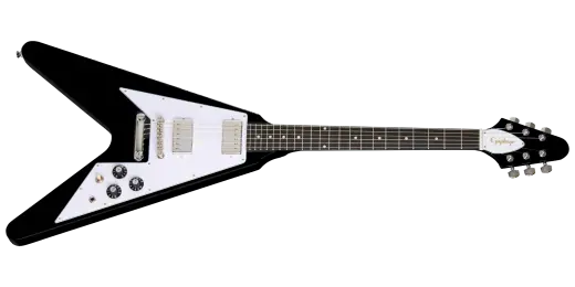 Epiphone - Flying V 70s Electric Guitar with Gigbag - Ebony
