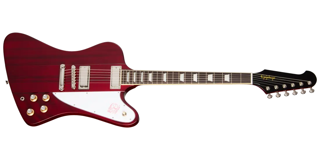 Firebird Electric Guitar with Gigbag - Wine Red