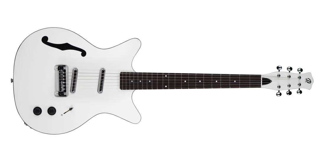 Fifty Niner Semi-Hollow Electric Guitar - White Top