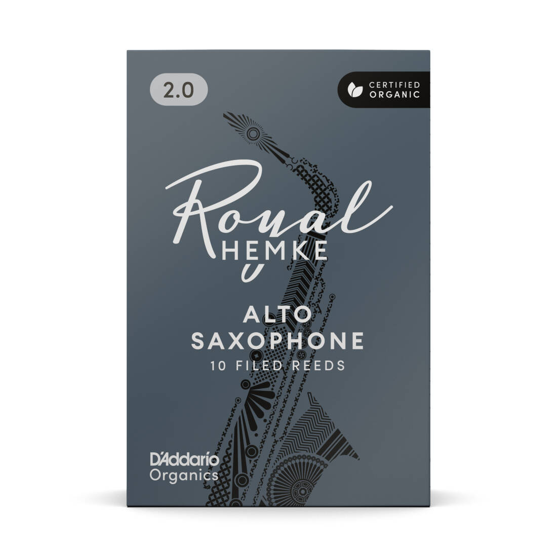 Alto Sax Reeds, Strength 2.5, 10-pack