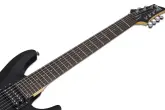 C-7 Deluxe Electric Guitar - Satin Black (Left Handed)