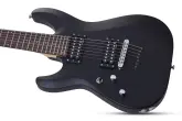 C-7 Deluxe Electric Guitar - Satin Black (Left Handed)