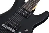 C-7 Deluxe Electric Guitar - Satin Black (Left Handed)