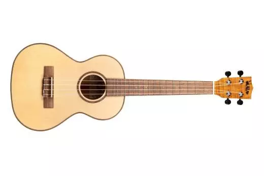 Solid Spruce Tenor Ukulele w/ Flame Maple Back & Sides - Gloss Finish