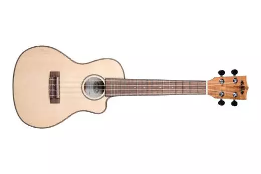 Thinline Travel Spruce/Maple Concert Cutaway Ukulele