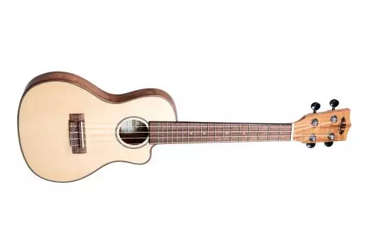 Thinline Travel Spruce/Maple Concert Cutaway Ukulele