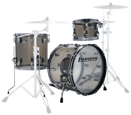 Ludwig Drums - Vistalite Fab 3-Piece Shell Pack (22,13,16) - Bronze