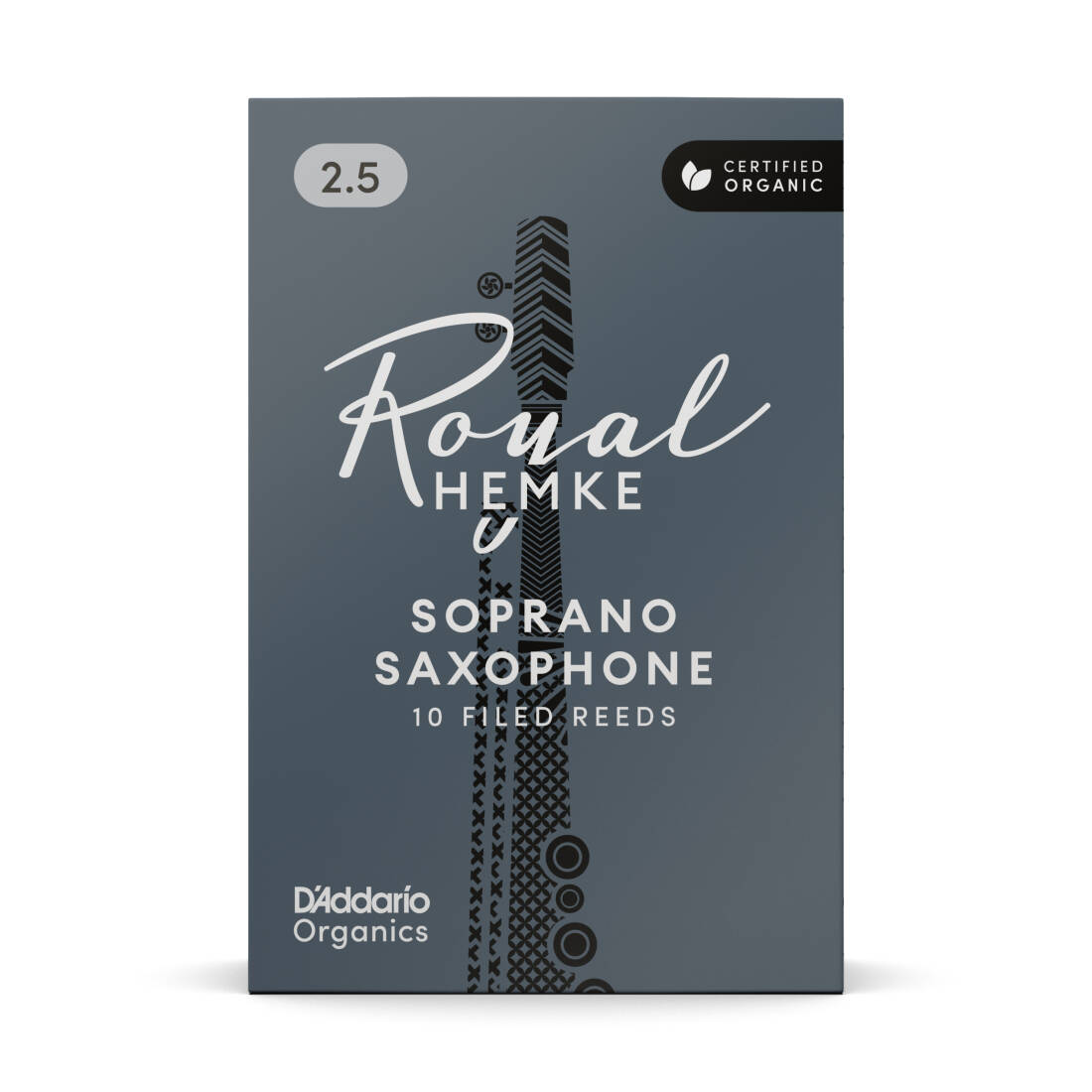 Soprano Sax Reeds, Strength 4, 10-pack