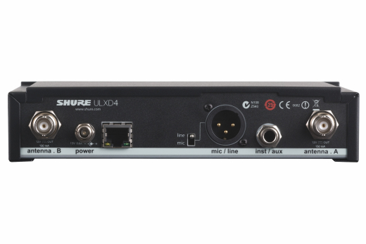Single ULX-D Single Channel Wireless Receiver (G50 Band)