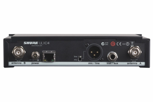 Single ULX-D Single Channel Wireless Receiver (G50 Band)