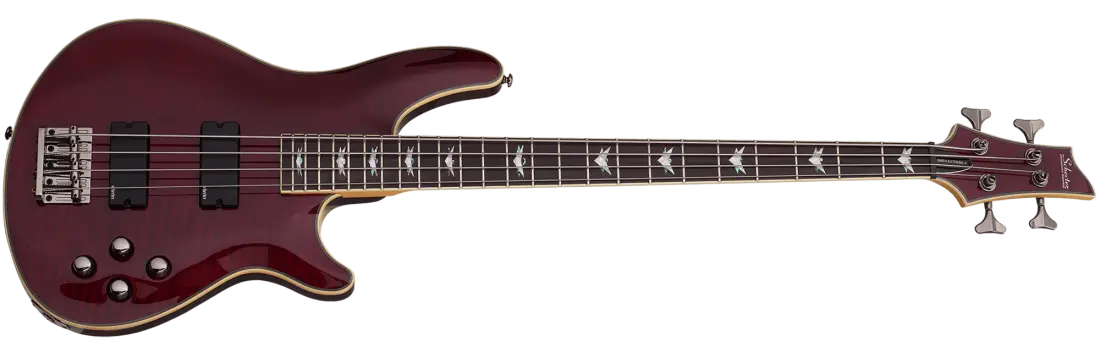 Omen Extreme-4 Electric Bass - Black Cherry