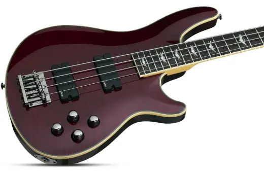 Omen Extreme-4 Electric Bass - Black Cherry