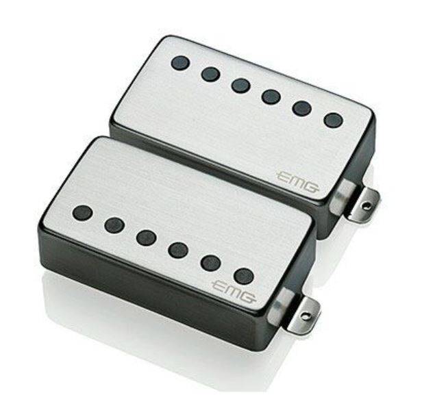 James Hetfield Signature Pickup Set - Brushed Chrome