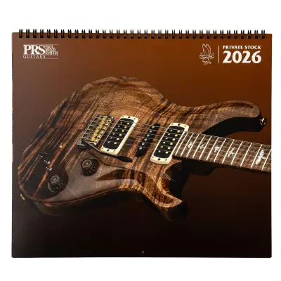 PRS Guitars - 30th Anniversary Private Stock 2026 Calendar