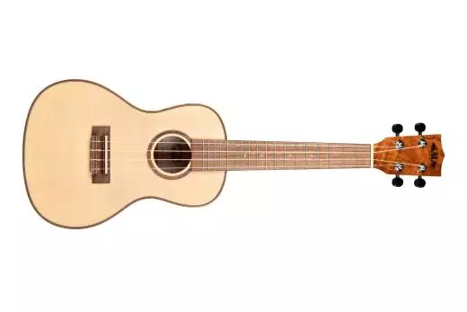 Solid Spruce w/ Flame Maple Concert Ukulele