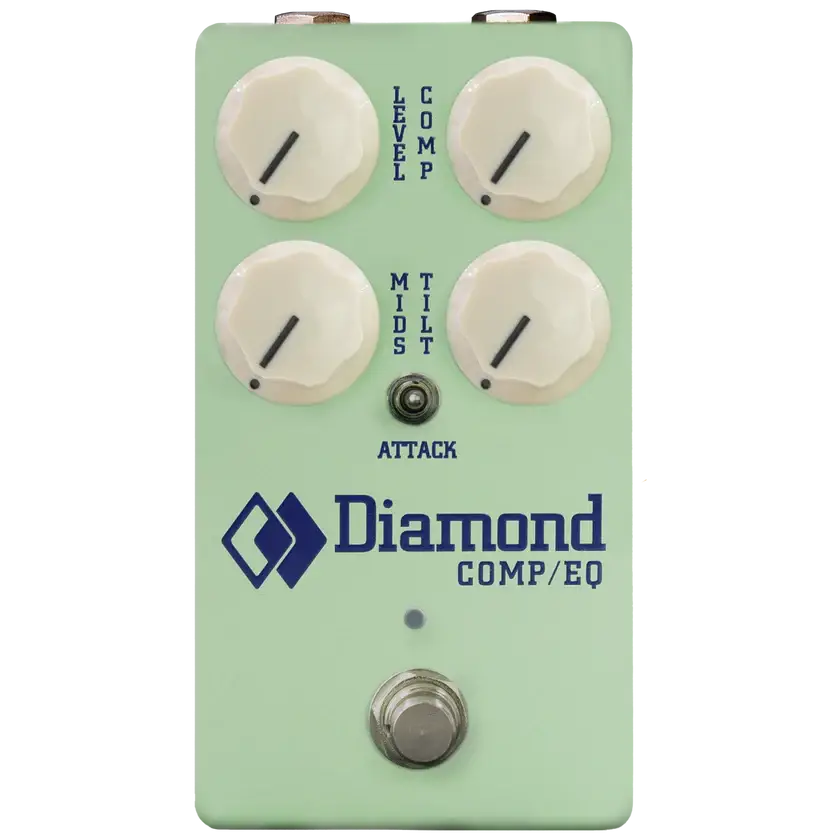 Comp/EQ Optical Compressor/EQ Pedal - Surf Green