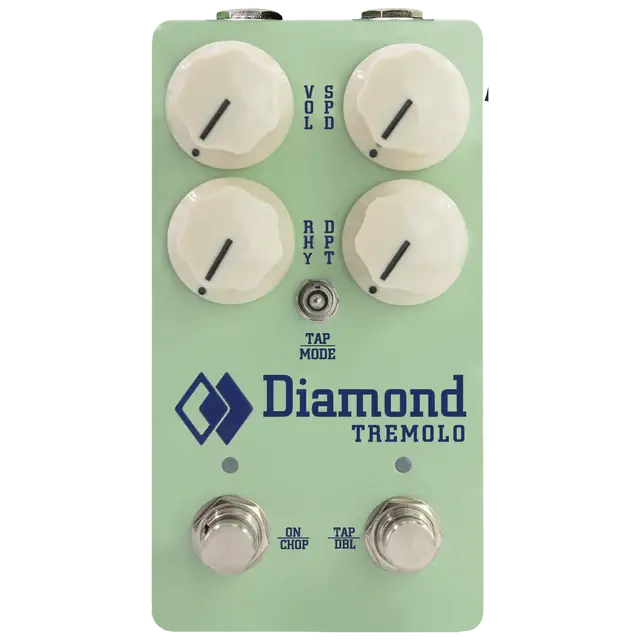 Diamond Tremolo - Optical Tremolo/Chopper Pedal - Surf Green