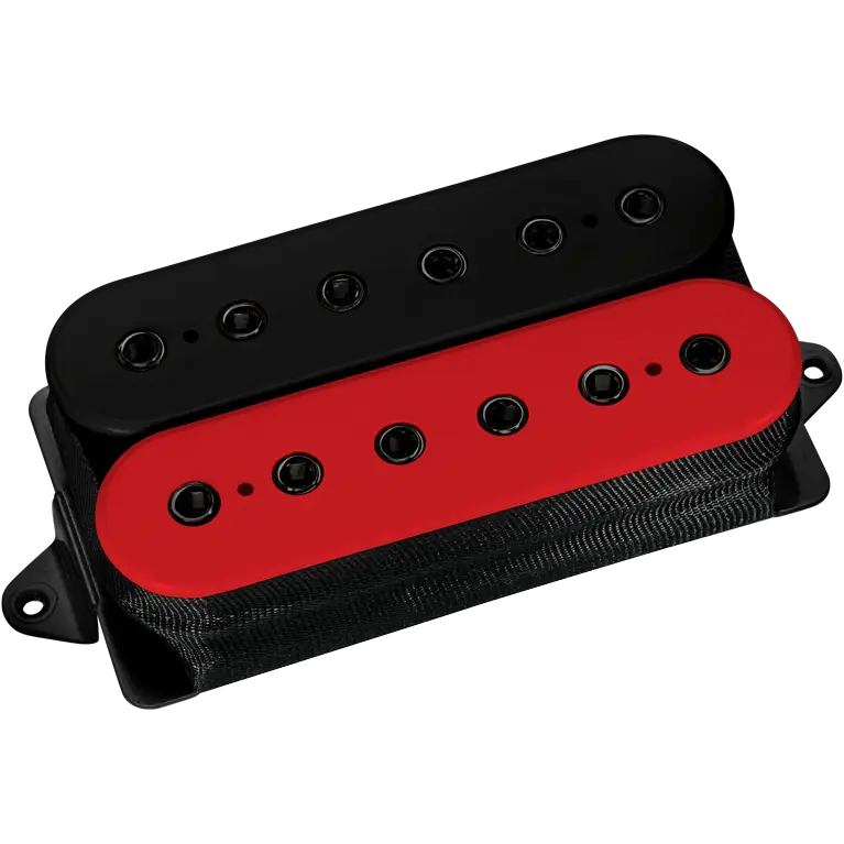 Liquifire John Petrucci Signature Pickup, F-Spaced - Black/Red with Black Poles