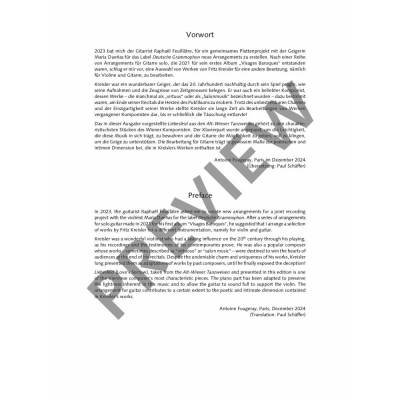 Liebesleid (Love\'s Sorrow) - Kreisler/Fougeray - Violin/Guitar