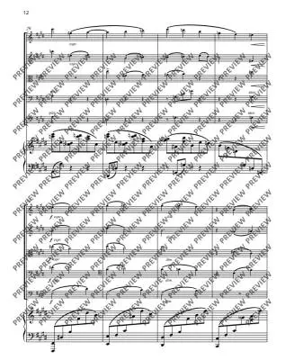 Three Dances - Zimmermann - String Quintet/Piano