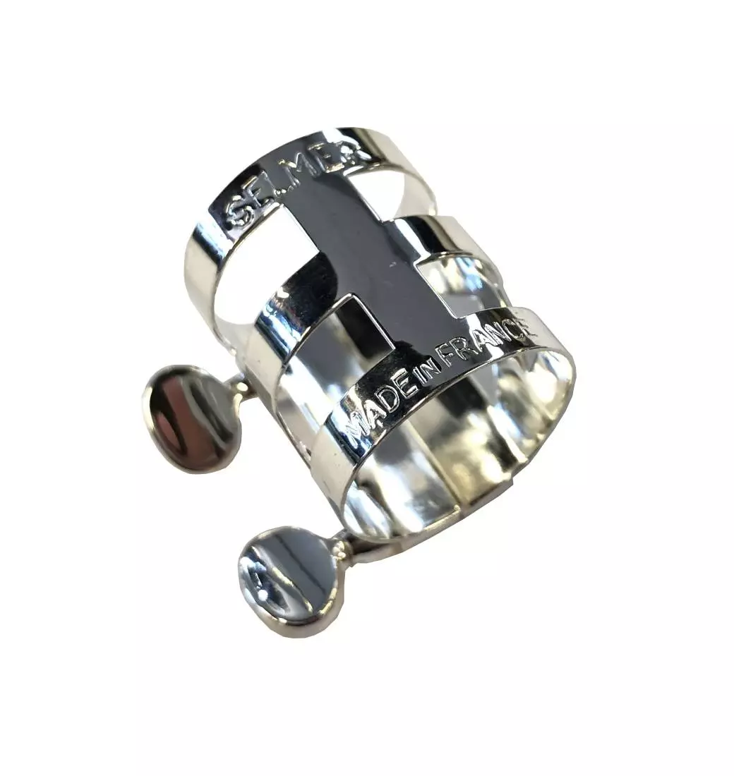 Paris Alto Sax Ligature - Silver Plated